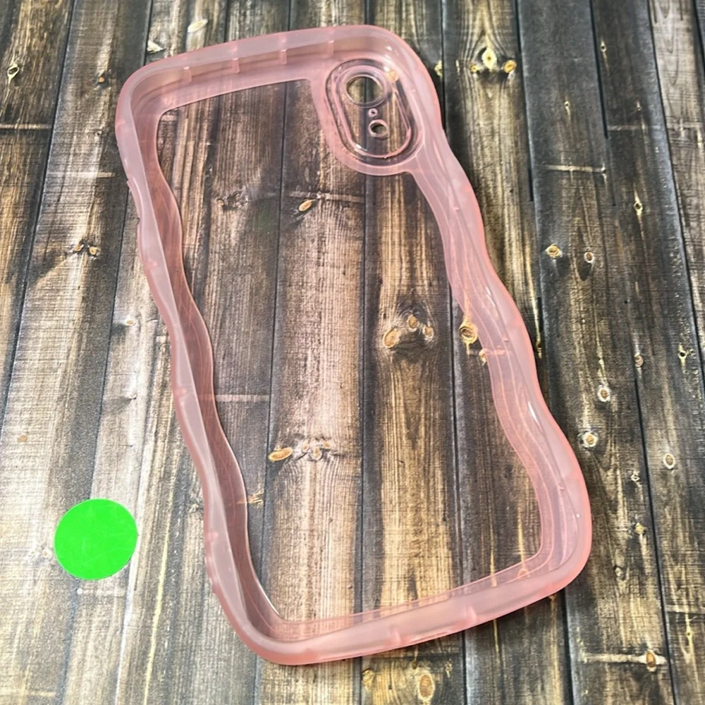 5for$10 Aesthetic Sweet Pink Scalloped iPhone Xr Phone Case Women’s Accessories